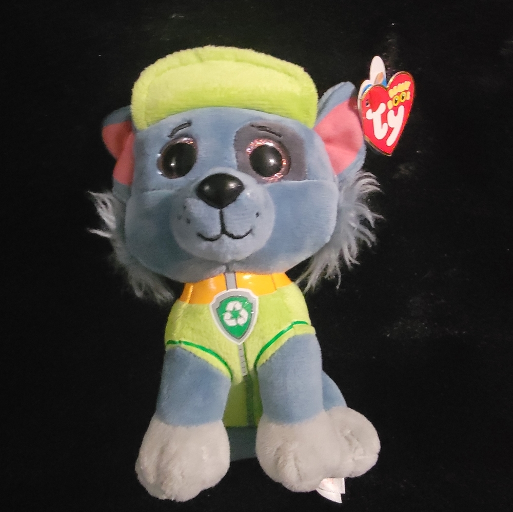 Set of 4 paw patrol beanie babies